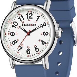 Waterproof Nurse Watch for Medical Professionals, Students Women Men - Military